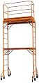 CBMScaffold Multipurpose Maxi Square Baker Style Scaffold Tower Package - 12ft, 1,000-Lb. Capacity, Model# 2MFS