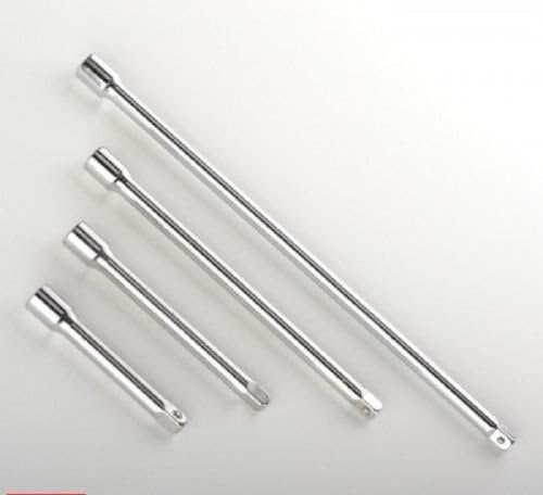 New 4pc 3/8" LONG Extension Bar Set 3" 5" 6" 10" Socket Ratchet NEW