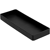 �鶹�� Basics Plastic Organizer - Half Accessory Tray, Black