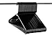 Made in USA Strong Clothes Hangers Bulk, 20-100 Pack Available, Heavy Duty Plastic Hanger for Closet and Clothing Hangars (30pk Black)