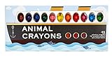 NPW-USA Animal Crayons (12 Pack)