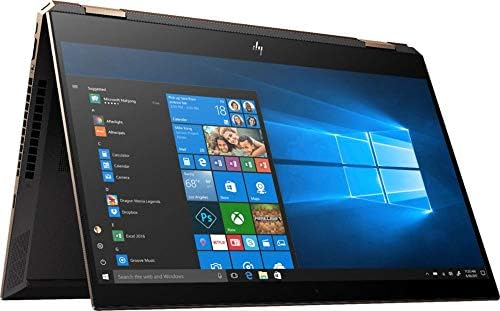 2019 Model HP Spectre x360 15.6" 4K UHD IPS Touchscreen 2-in-1 Laptop/Tablet Intel 4-Core i7-8565U 8G/12G/16G/20G/32GB DDR4 256G/512G/1TB PCIe SSD 2GB MX150 Backlit KB BT FP Reader Thunderbolt Win 10