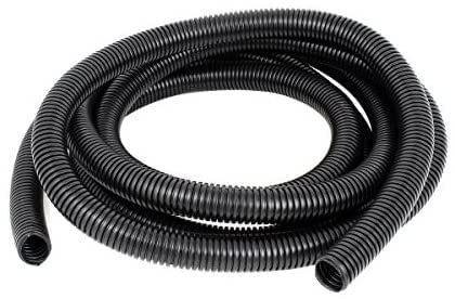 Toolzia Corrugated Hose, 5m/16.4Ft Flexible Conduit Corrugated Electric Wiring Tubing Pipe for Protecting Electrical Cables (14.5mm)