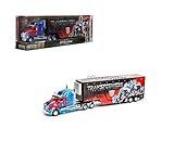 Jada Transformers Western Star 5700 XE Optimus Prime Hauler Diecast Model Tractor Truck and Trailer