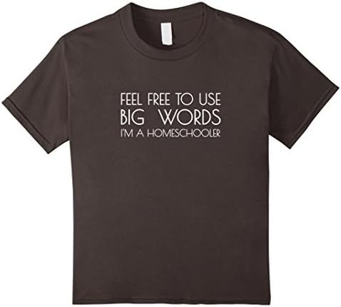 Kids Funny Homeschool T-Shirt homeschooled Homeschooler kid Gift 10 Asphalt