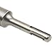Carbide Steel Wall Hole Saw, Dia 40mm SDS Plus Shank Drill Bit Cutter for Brick Concrete Cement Stone Connecting Rod with Wrench DIY Drilling Tools