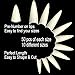beYou 2Pack Natutal/Clear 2 Color Long Stiletto 1000 Gel Nail Tips(Clear 500tips/ Natural 500tips) 10Sizes,Long Ballerina Nails, Acrylic Nail Tips For Nail Salon 28500 (Long Stiletto)