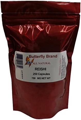 Reishi Mushroom Capsules 750mg Bag of 250