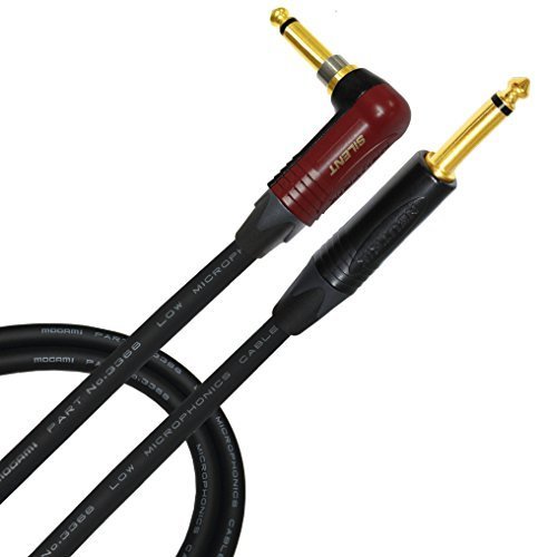 Bühnenkabel Geringe Kapazität Mogami 3368 Gitarrenkabel 3m - Professionell Mit Neutrik Steckern & Silent Switch Silent Switch Kabel