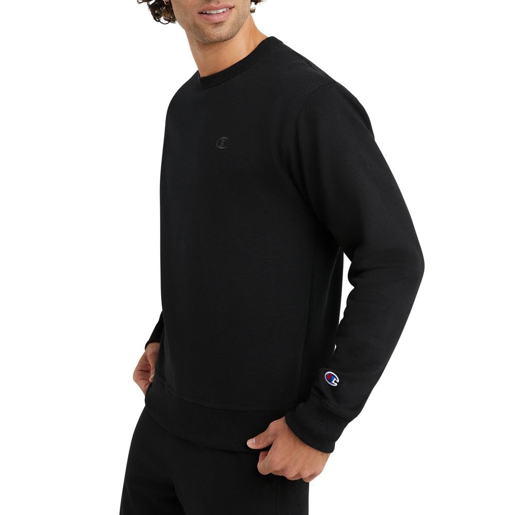 Champion Men's Sweatshirt, Fleece, Crewneck Sweatshirt, Crewneck Sweatshirt for Men (Reg. Or Big & Tall)