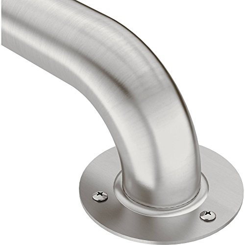 Moen R7418 - Barra de agarre de baño de 18 pulgadas, acero inoxidable