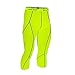 Baleaf Men's Running Workout Tight 3/4 Compression Leggings