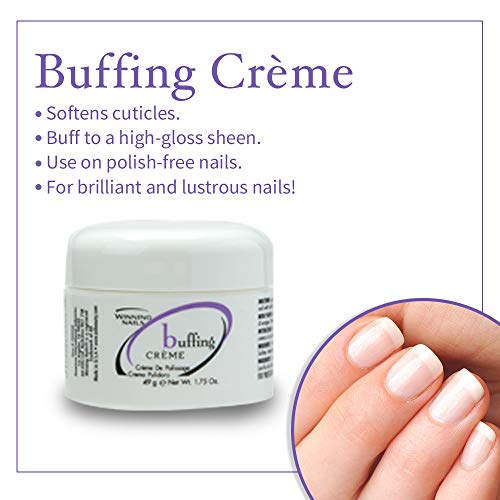 Winning Nails Chamois Buffer & Buffing Cream, 1.75 Oz. Set Pricepulse