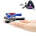Tri Spinner Fidget Toy New 2017 All Metal Design Super Fast Long Spins Ball Bearing Center Quality Spinners Focus Toy for Kids Adults (Black Mini)
