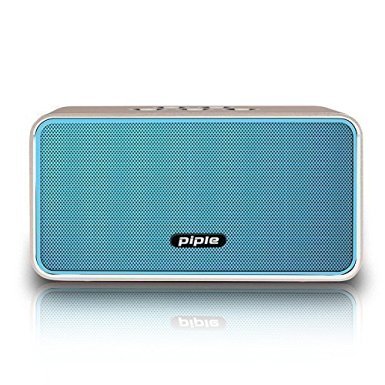 [New Release]Piple ® S3 Portable Wireless Bluetooth Speaker(Gold Blue)