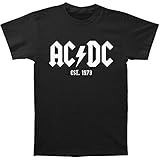 AC/DC - Est. 1973 Mens T-Shirt In Black