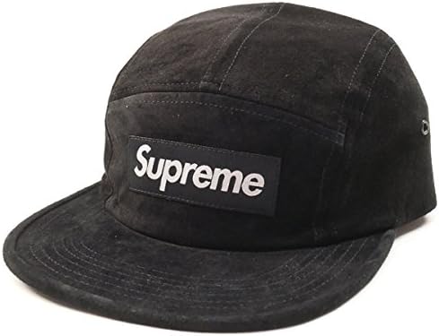 Amazon Supreme シュプリーム 17ss Suede Camp Cap Boxロゴスエードキャンプキャップ 黒 フリー 並行輸入品 並行輸入品 キャップ 通販