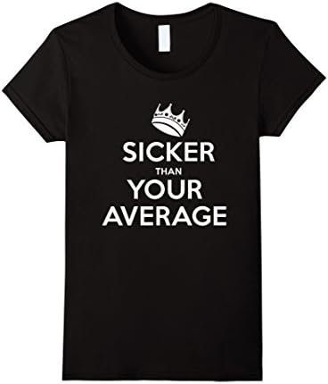 Womens Sicker Than Your Average Notorious Tee Shirt Large Black