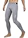 DRSKIN Men’s Compression Pants Tights Leggings Sports Baselayer Running Workout Active Athletic Gym Performance (M, DG03) Gray