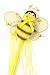 Yellow Toddler Girl Bumble Bee Wings Tutu Wand Costume Dress Up Set 2-4T