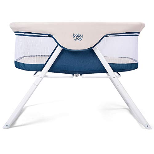 BABY JOY Rocking 2 in 1 Lightweight Travel Cradle w