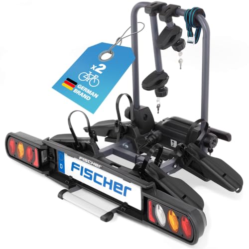 FISCHER Kupplungsfahrradträger ProlineEvo 2 I Fahrradträger Kupplung I Fahrradträger Auto I Träger Auto