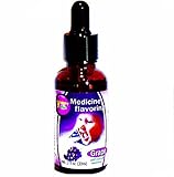 Medicine Flavoring Flavor Drops Baby Child Children Kids Bitter Medications Bad Taste Like Zantac Natural Sweetener Grape Flavor Pharmacist Pharmacy Vial Flavor Drugstore Meds OTC Drugs Taste Enhancer 1 Oz 600 Drops of Flavor