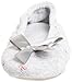 isotoner Signature Women's Embroidered Floral Terry Ballerina Slippers , Heather Gray, X-Large