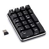 Wireless Numeric Keypad,2.4GHz Mechanical Numeric