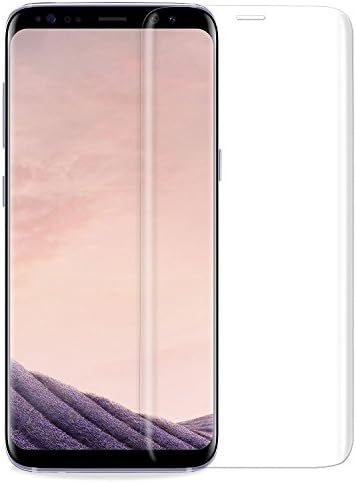 Galaxy S8 Screen Protector, tronisky Tempered Glass Screen Protector 3D Full Coverage 9H hardness Scratch-Prevention Crystal Clear HD Bubble Free Screen Protective Glass Film for Samsung Galaxy S8 (transprent)