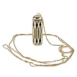 Wearlizer Accessories Pendant for Fitbit Flex 2 with Elegant Gift Box, Gold