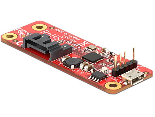 Ableconn PIUSB2SAT USB to SATA Converter Stackable Expansion Board for Raspberry Pi