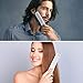Beard Straightener, Hair Straightener Brush Multifunctional Beard Straightening Comb, Quick Styling Electric Hot Comb with LED Display and Temperature Control Settings