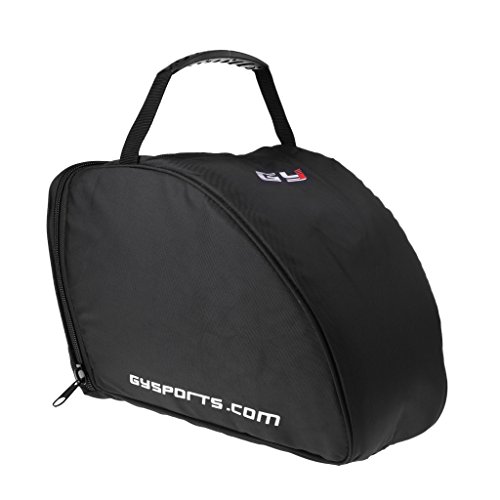 image for Prettyia Nylon Goalie Mask Bag Vented Padded Hockey Helmet Equipment B