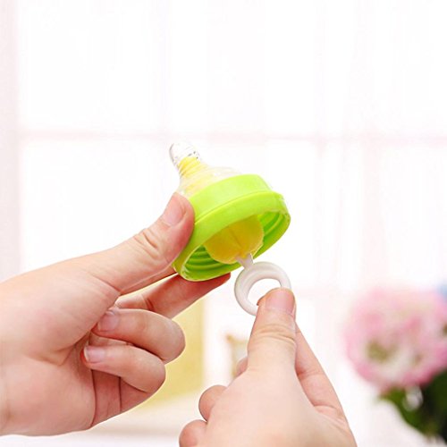 image for angel3292 4Pcs/Set Sponge Newborn Baby Milk Bottle Pacifier Spout Tube