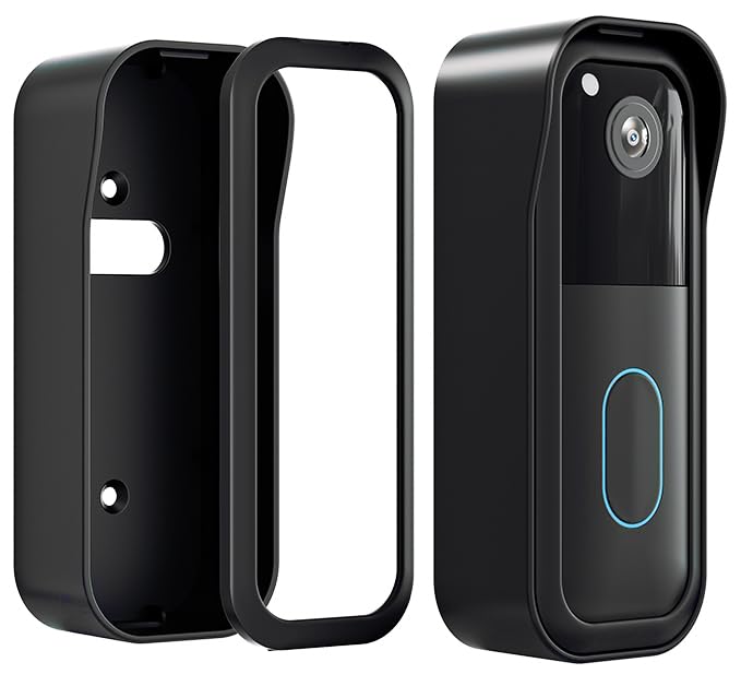 Photo 1 of Blink Doorbell Mount for All-new Blink Video Doorbell(2nd Gen), No-Drilling Blink Mount Bracket, Easy Installation for Blink Doorbell Camera Security System (Blink Doorbell is Not Included),Black