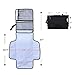 Aautoo Baby Portable Changing Pad Diaper Changing Station Built-in Head Cushion Portable Travel Diapering Changing Pad On The Go