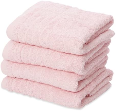 baby pink hand towels