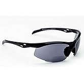 Bifocal Safety Glasses SB-9000 PS Smoke, +1.50