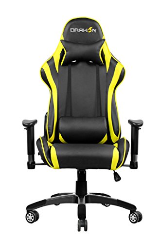 Raidmax drakon gaming chair, yellow