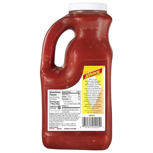LA VICTORIA THICK ‘N CHUNKY SALSA MEDIUM, 67 OUNCE