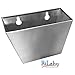 Quality Wall Mounted Stainless Steel Bottle Cap Catcher for Holding Bottled Beer and Soda Caps Comes with Free Mount Screws