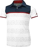adidas Golf Boys Camo Stripe Polo Shirt