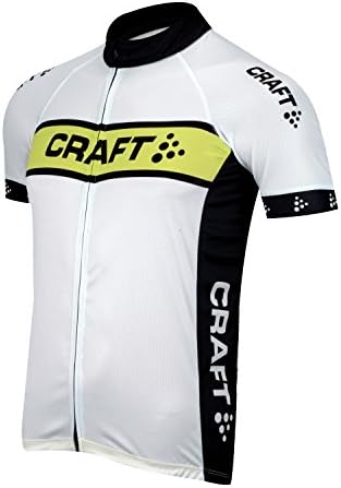 Craft Active Bike Logo Short Sleeve Jersey - Performance Exclusive SMALL WHITE