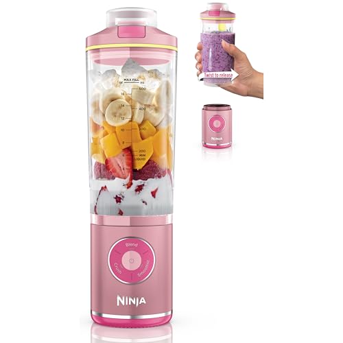 Ninja Blast Max, Portable Blender + Twist & Go, Personal Smoothie, Blend, Ice C…