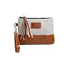 Wristlet-Wallet-Clutch-Bag-Greta-Small-Phone-Purse-Handbag-Gray-White-Herringbone-Funky-Monkey-Fashion