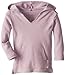 L'ovedbaby Baby Girls Unisex Organic Infant-and-toddler-hoodies, Lavender, 12-18 Months US