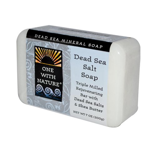 Only Natural One with Nature Dead Sea Mineral Dead Sea Salt Soap, 7 Ounce
