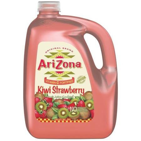 Arizona Kiwi Strawberry Fruit Juice Cocktail 128 Oz (Pack Of 4) (613008719845)