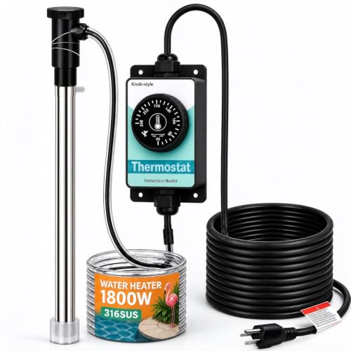 JNICEANTAI 1800W Submersible Water Heater